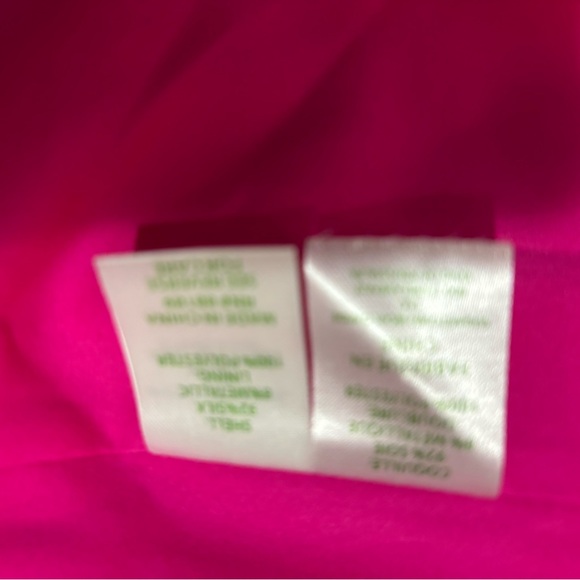 Lilly Pulitzer Caroline Tunic Dress Starry Chiffon Size Piñata Pink NWOT - Picture 7 of 10